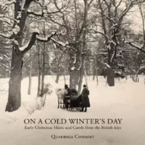 Image of On a Cold Winters Day Early Christmas Music and Carols from the British Isles by Quadriga Consort CD Album