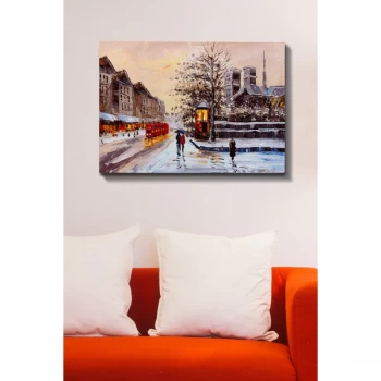 Image of Kanvas Tablo (70 x 100) - 184 Multicolor Decorative Canvas Painting