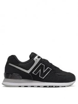 Image of New Balance 574 Trainers - Black