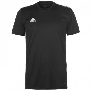 Image of adidas adidas Mens Primegreen Football Core 18 Jersey - Black/White