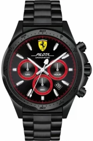 Image of Mens Scuderia Ferrari Pilota Watch 0830390