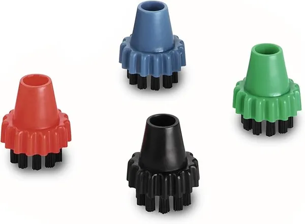 Image of Karcher Replacement Round Brush Nozzle Set for SV Steam Cleaners