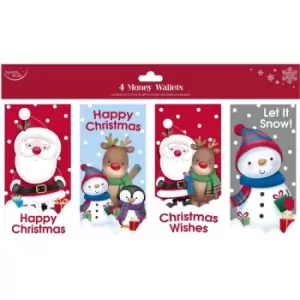 Image of Eurowrap Cute Money Wallets (Pack of 48) (One Size) (Multicoloured) - Multicoloured