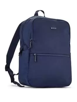 Image of Rock Luggage Rock Platinum Lightweight On-Board Under Seat Compliant Backpack - Navy