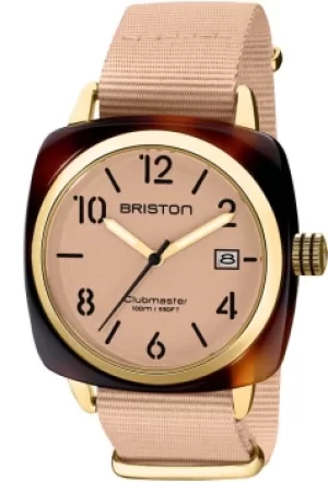 Image of Briston Watch Clubmaster Classic 3 Hands Nude