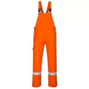 Image of Portwest FR27ORRS - sz S Bizflame Plus Bib and Brace - Orange - Orange