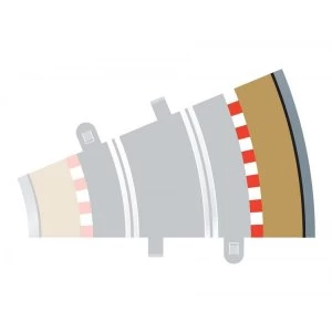 Image of Radius 2 Curve Outer Borders 22.5&deg; (Set Of 4) Scalextric Accessory Pack