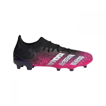 Image of adidas Predator Freak .3 Low FG Football Boots - Black/ShockPink