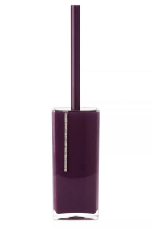 Image of Premier Housewares Acrylic And Crystal Toilet Brush Purple