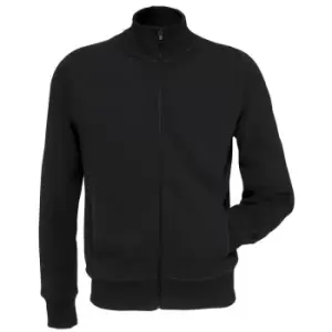 Image of B&C Mens Spider Full Zip Sweatshirt (3XL) (Black)