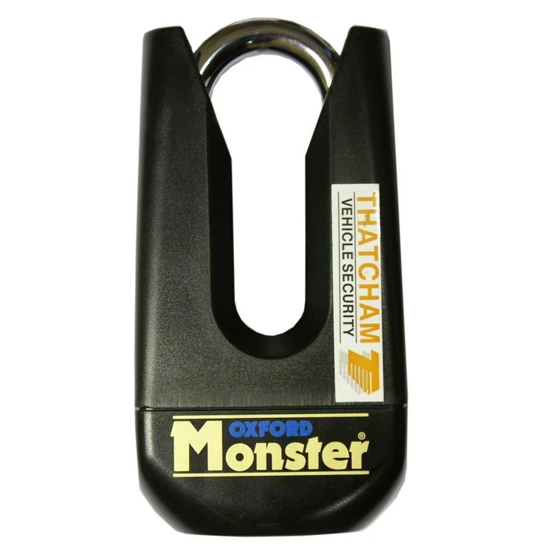 Image of Oxford Monster Disc Lock Black Black
