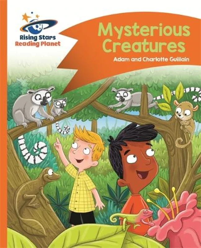 Image of Charlotte Guillain Reading Planet - Mysterious Creatures - Orange: Comet Street Kids Book Multi unisex