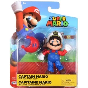 Image of Captain Mario Red Power Moon (World Of Nintendo) Action Figure