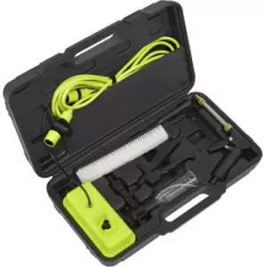 Image of Loops - 12V Portable Pressure Washer Kit - Self-Priming Submersible Pump - 8m Hose