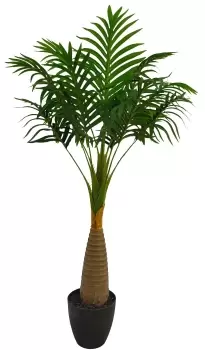 Image of 140Cm Palm Tree Artificial Plant In Black Pot