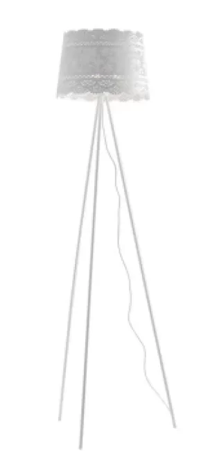 Image of CLUNY 3 Light Tripod Floor Lamp White 40x168cm