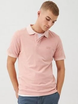 Image of Levis Authentic Logo Polo Shirt - Pink, Size S, Men