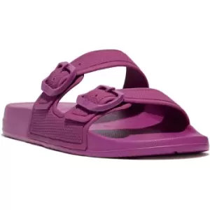 Image of Fitflop Womens iQUSHION Adjustable Buckle Sliders UK Size 5 (EU 38)