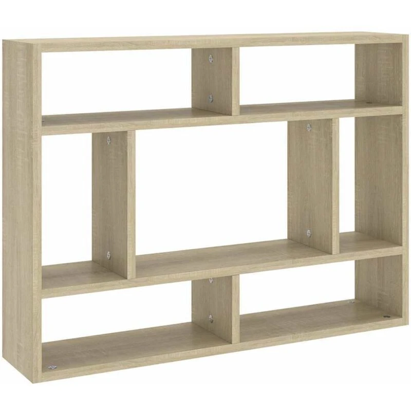 Image of VIDAXL Vidaxl - Wall Shelf Sonoma Oak 75x16x55cm Engineered Wood 8720286586273