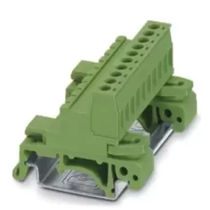Image of Phoenix Contact Umstbhk 2,5/10-G Tb, Pluggable, Din Rail, 10Pos, 12Awg