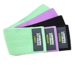 Image of Urban Fitness Fabric Resistance Band Loop (Set of 3) 15 Inch