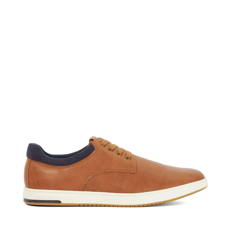 Image of Dune London Dune London Men 'Tamsen' Trainers in Tan Size: 7 Tan 7 Male 5050808558116
