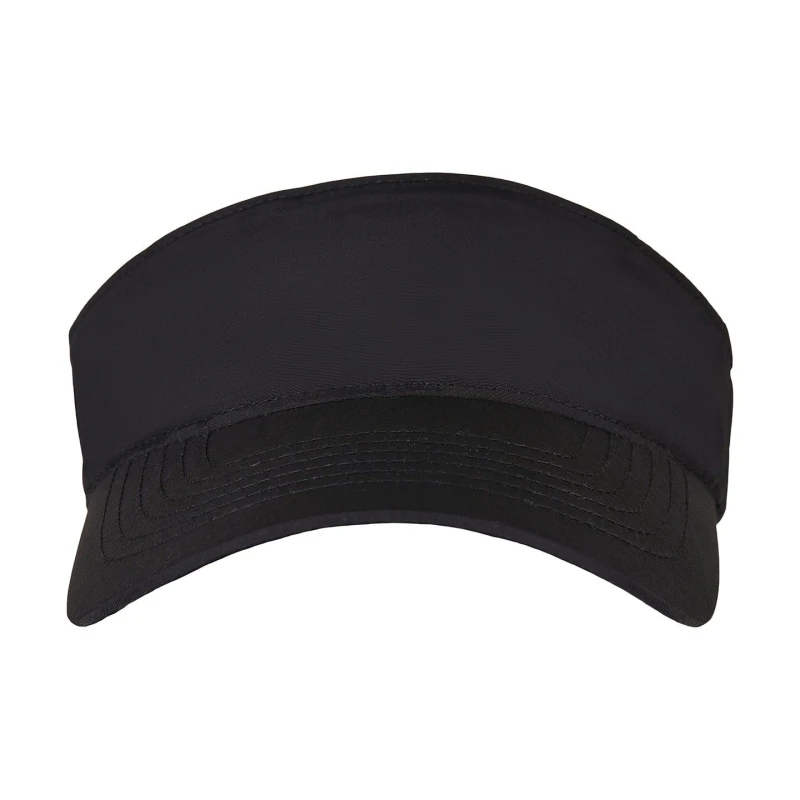 Image of Flexfit Flexfit Men Performance Visor Cap in Black One Size Male 5063300310717