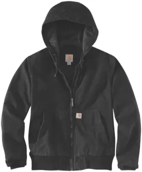 Image of Carhartt Washed Duck Active Ladies Jacket, black, Size S for Women, black, Size S for Women