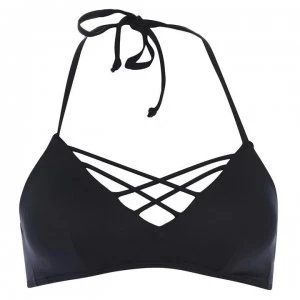 Image of Dorina Bora Shine Bikini Top - BLACK V00