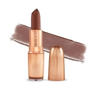 Image of Makeup Revolution Iconic Matte Nude Lipstick Inclanation Nude
