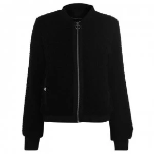 Image of Only Teddy Bomber Jacket - Black
