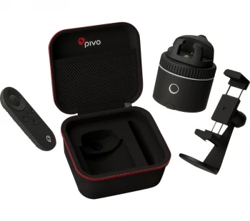 Image of PIVO Pod Silver SPS Smartphone Holder Starter Pack - Silver & Black