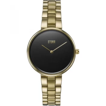 Image of STORM Black And Gold Watch - 47481/GD/BK