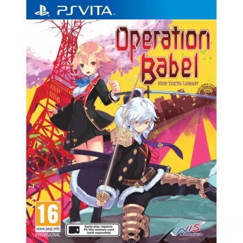 Image of Operation Babel New Tokyo Legacy PS Vita Game