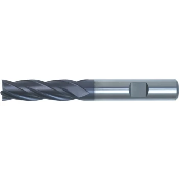 Image of 16MM HSS-Cobalt PM L/S Weldon High Helix End Mill TiAlN - Swisstech