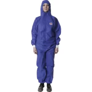 Image of 4532+AR Protective Blue/White Coverall Ty PE-5/6 (L)