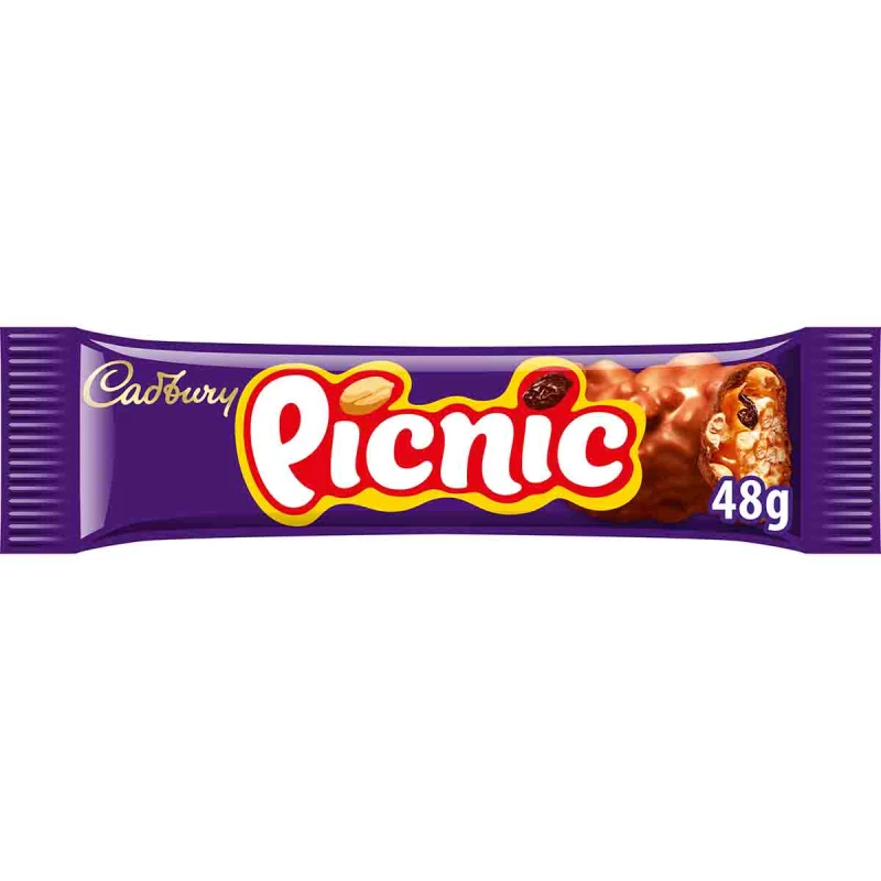 Image of Cadbury Gifts Direct Cadbury Picnic Chocolate Bar 48g 646498