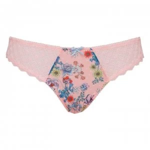 Image of Figleaves Chloe Brazilian Brief - Pink