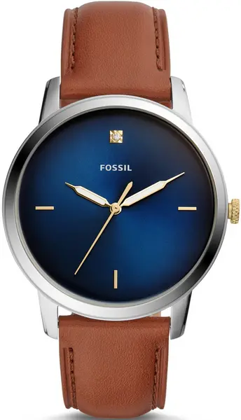 Image of Fossil Watch The Minimalist Mens D - Blue FS-166