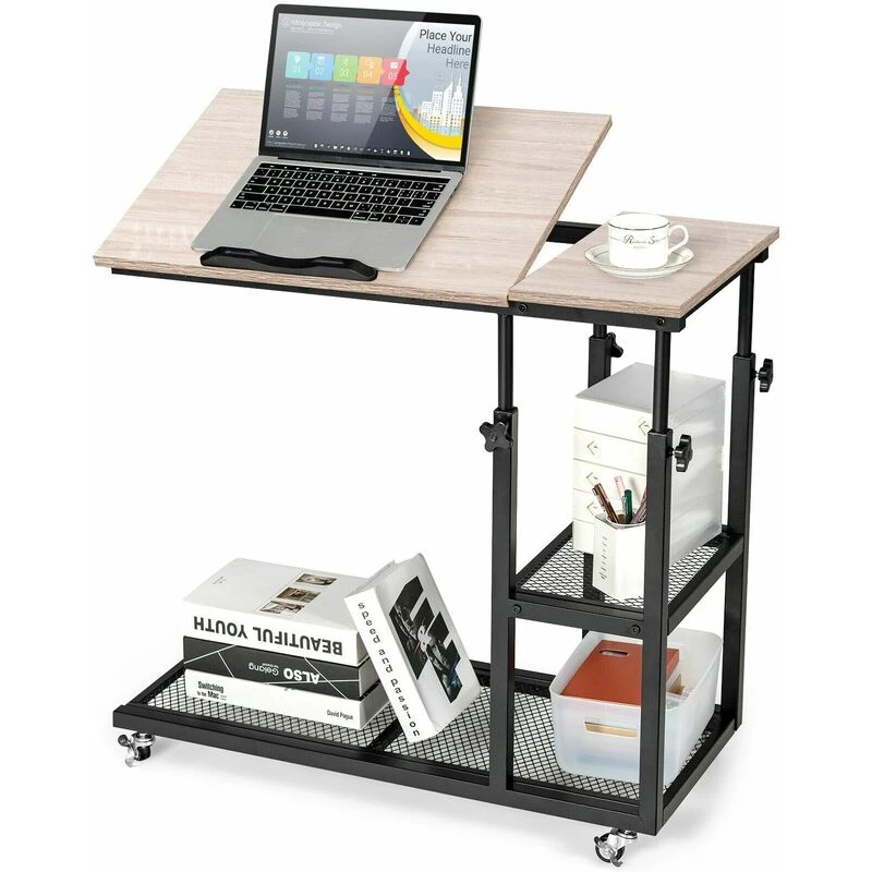 Image of COSTWAY Set of 2 Patio Folding Chairs Portable Garden Dining Chairs w/ Woven Rope Seat Black