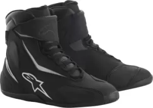 Image of Alpinestars Fastback 2 Drystar Motorcycle Shoes, black-white, Size 40 41, black-white, Size 40 41