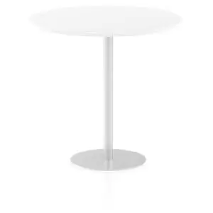 Image of Italia Poseur Table Round 1200 Top 1145 High White