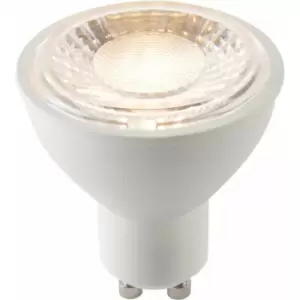 Image of Loops - 7W smd GU10 LED Bulb - Warm White - Dimmable Light Bulb Lamp - Matt White