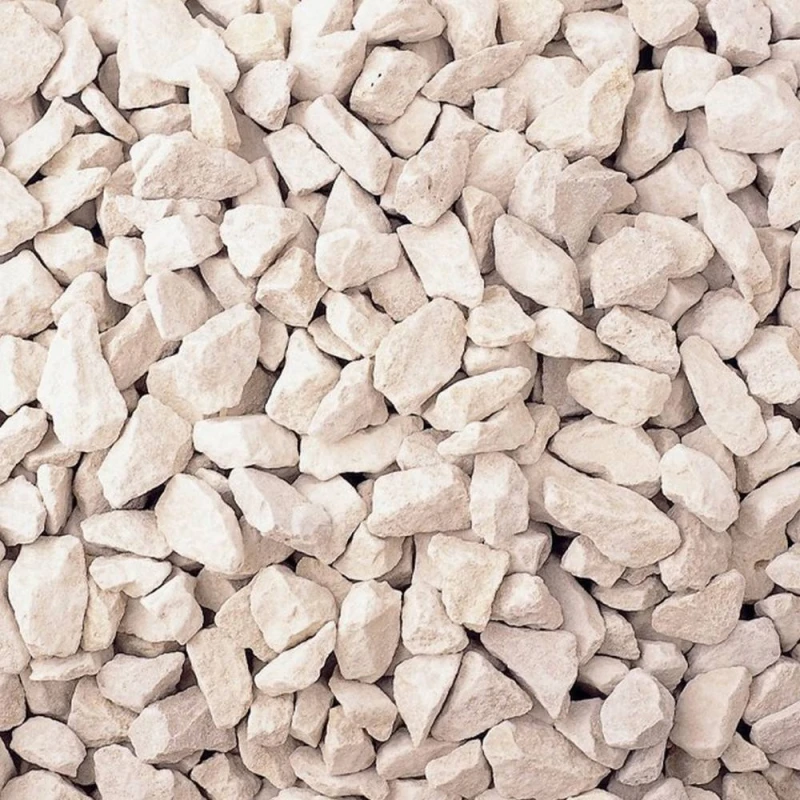 Image of Buttercup Farm Cotswold Stone Decorative Chippings Premium Aggregate Bulk Bag 850 Kg in Cream Cream Unisex