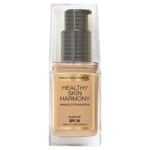 Image of Max Factor Healthy Skin Harmony Foundation Nude 47 Nude