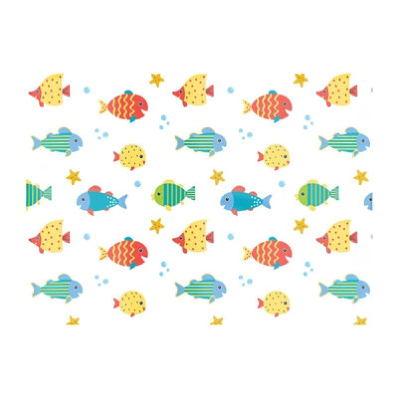 Image of Warren Reed Designer Swimming Fish Glass Chopping Board