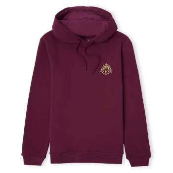 Image of Harry Potter Hogwarts Signature Unisex Hoodie - Burgundy - XL
