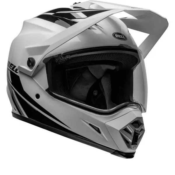 Image of Bell MX-9 Adventure MIPS Alpine White Black Adventure Helmet Size L