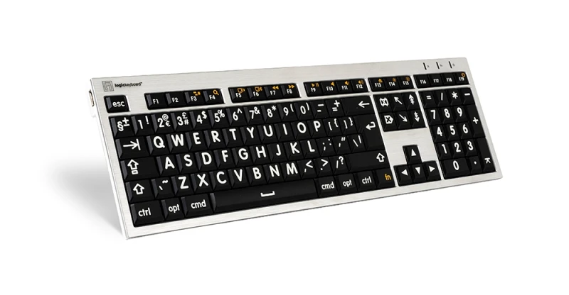 Image of Logickeyboard LKB-LPRNTWB-CWMU-UK keyboard Office USB QWERTY UK Englis