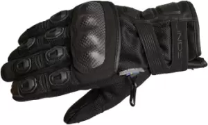 Image of Lindstrands Siljan Motorcycle Gloves, black, Size L, black, Size L